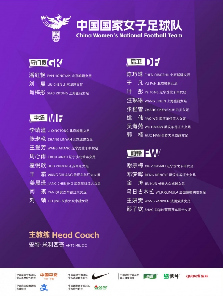 开云体育官方网-足球报：马晓旭加入中国女足教练组担任助教，球队加速新老交替